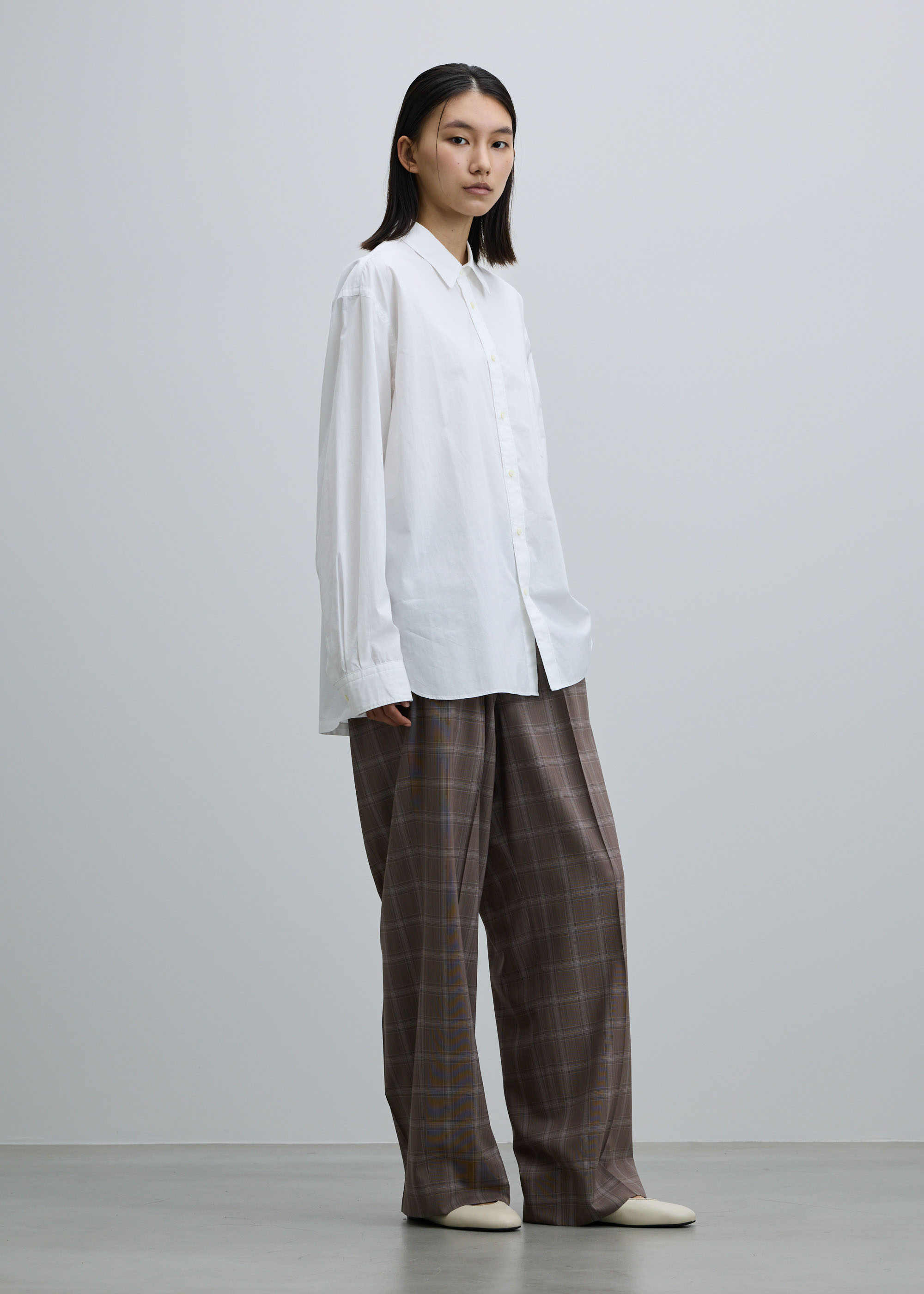 コットンシルクブザムチュニックシャツ｜SOÉJU k - SOÉJU online store